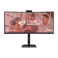 AOC MT VA 34" CU34E4CW - VA panel, 3440x1440, 120Hz, HDMI, DP, USB-C