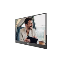 AOC MT IPS LCD WLED 15,6" 16T20E2 - IPS panel, 1920x1080, 2x USB-C, Mini HDMI, Repro, Přenosný