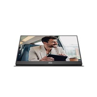 AOC MT IPS LCD WLED 15,6" 16T20E2 - IPS panel, 1920x1080, 2x USB-C, Mini HDMI, Repro, Přenosný