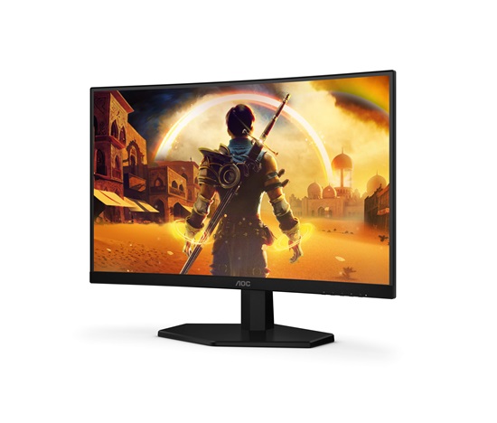 AOC MT VA LCD WLED 23,6" C24G42FE - VA panel, 1920x1080, 180Hz, 0,5ms, HDMI, DP, Zakřivený