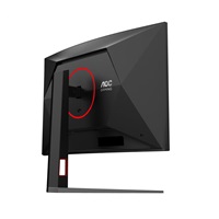 AOC MT VA LCD WLED 31,5" C32G4Z - VA panel, 1920x1080, 260Hz, 0,3ms, HDMI, DP, Repro, Nastavitelná výška, Zakřivený