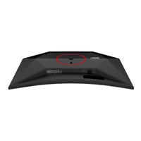 AOC MT VA LCD WLED 31,5" C32G4Z - VA panel, 1920x1080, 260Hz, 0,3ms, HDMI, DP, Repro, Nastavitelná výška, Zakřivený