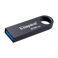 Kingston Flash Disk 512GB DataTraveler SE9 G3, USB 3.2 Gen 1, šedá