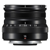 Fujifilm XF16mm F2,8R WR black objektiv