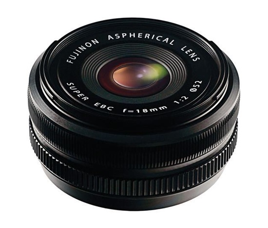 Fujifilm XF18mm F2 R objektiv