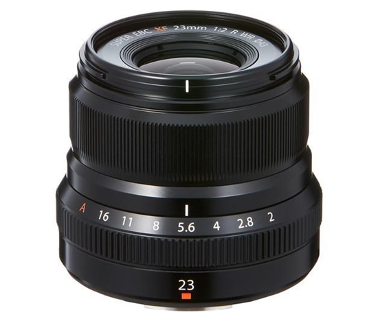 Fujifilm XF23mm F2 R WR black objektiv