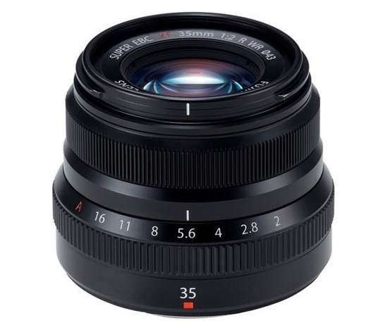 Fujifilm XF35mm F2 R WR black objektiv