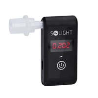 Solight alkohol tester mini, Fuel Cell, 0,0 - 5,0‰ BAC,citlivost 0,08‰