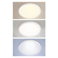 Solight LED osvětlení s dálkovým ovladačem Estela White UGR, 40W, 4300lm, 40cm, URG<19, závěsné i přisazené