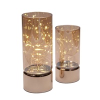 Solight sada dvou vánočních LED světélek, 15/20cm, 30x LED, AA baterie