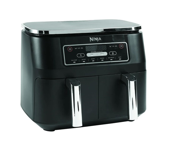 BAZAR - Ninja AF300EU Foodi MAX Dual Zone horkovzdušná fritéza 7,6L - Poškozený obal (Komplet)