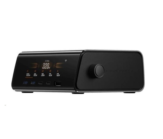 EcoFlow RAPID Pro Stolní nabíječka (320W, 5 Portů, GaN)