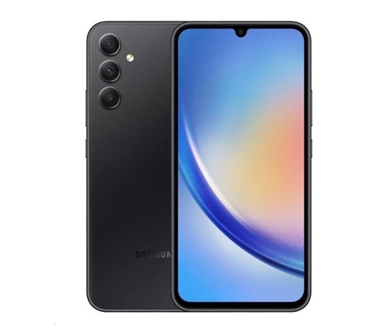 BAZAR - Samsung Galaxy A34 (A346), 8/256 GB, EU, 5G, černá - Po opravě (Bez příšlušenství)