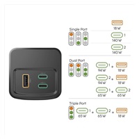 Hama High Power 150 W, powerbanka, 24000 mAh, 2x USB-C, 1x USB-A, PD, QC, displej