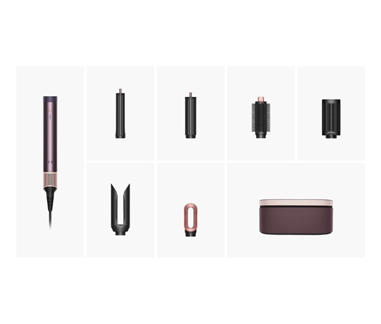 Dyson HS09 Airwrap Co-anda2x Multistyler a vysoušeč vlasů Straight+Wavy (Jasper Plum)