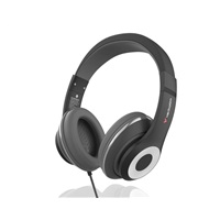 VERBATIM sluchátka TruSound, USB-C, černá