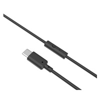 VERBATIM sluchátka TruSound, USB-C, černá