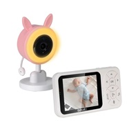 EVOLVEO Baby Monitor N35, kamera, VOX, teploměr, noční vidění, RGB, růžová