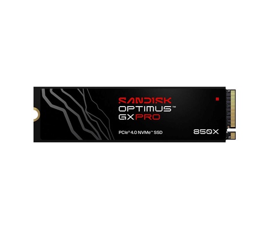 SANDISK SSD OPTIMUS GX PRO 850X NVMe 4TB PCIe, Gen4, (R:7300, W:6300MB/s)