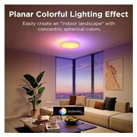 BAZAR - Govee RGBICWW Smart kulaté stropní světlo 4300lm 38cm Matter - Poškozený obal (Komplet)