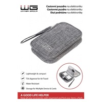 WG Cestovní pouzdro na elektroniku 2 / 18,5 x 12,5 x 3,5cm / grey