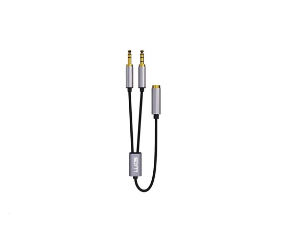 WG Redukce Jack 3,5mm (female) to 2x Jack 3,5mm (male)