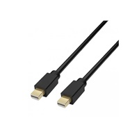 WG Video kabel propojovací DisplayPort Mini (male) to DisplayPort Mini (male) / 1,8m / black