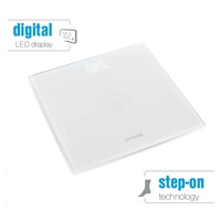 BAZAR - Orava osobní digitální váha, do 180 kg, LED displej, automatické zapnutí dotykem chodidla - Poškozený obal (Komp