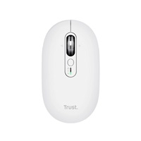 TRUST Myš Seron Hyperscroll Slim, Bezdrátová, bílá