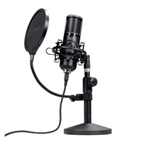 TRUST mikrofon GXT269 Emita II, USB-C, černá