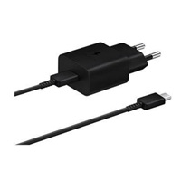 Samsung cestovní nabíječka EP-T1510XBE, PD, 15W, kabel USB-C, černá, EU