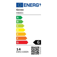 Govee Smart LED rampouchy RGBIC 10m, bílé, Matter