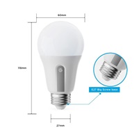 Govee Smart žárovka WW 9W-60W 800lm E27 2ks Long Life, Matter