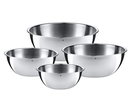 WMF Sada kuchyňských misek Gourmet, nerezová ocel, 1-3,5l , 4 ks
