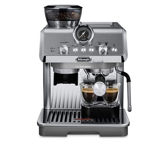 De'Longhi La Specialista Arte Evo EC9255.M pákový kávovar, stříbrná