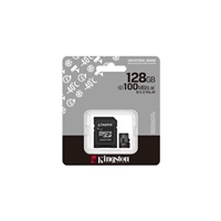 Kingston MicroSDXC karta 128GB microSDXC Industrial C10 A1 pSLC Card + SD Adapter