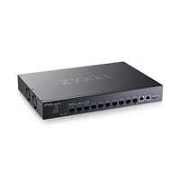 Zyxel XS1930-12F, 10-port 10G Smart Managed Fiber Switch, 2 Multi-Gigabit Ports