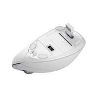 BAZAR - TRUST vertikální myš Verto bezdrátová ergonomická myš, USB, bílá - Poškozený obal (Komplet)