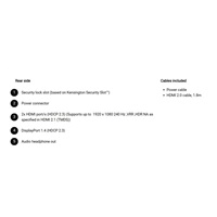 DELL LCD SE2426HG - 24"/FHD/IPS/1920x1080/16:9/240Hz/5ms/1000:1/300 cd/m2/HDMI/DP/VESA//3YNBD (210-BTTF)