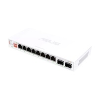 ASUS switch QG-U1080, 8x 2.5G RJ45, 2x 10G SFP+