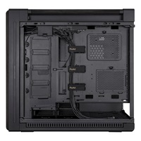 BAZAR - ASUS case PROART PA602 WOOD TG PWM BLACK, Mid Tower, průhledná bočnice, černá - Poškozený obal (Komplet)