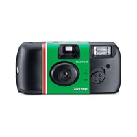 BAZAR - Fujifilm QuickSnap Flash 400 27-EX - jednorázový fotoaparát - klasický film ( poskodený obal komplet )