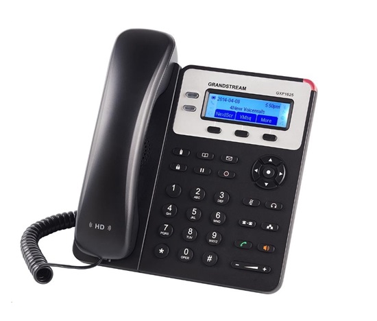 BAZAR - Grandstream GXP1625 [VoIP telefon - 2x SIP účet, HD audio, switch 2xLAN 10/100Mbps, PoE] - POŠKOZENÝ OBAL