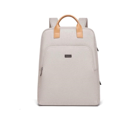 MYBALO Nova dámský městský batoh na noteboo - béžová