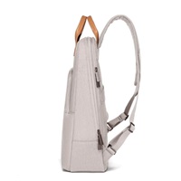 MYBALO Nova dámský městský batoh na noteboo - béžová