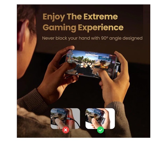 BAZAR - PremiumCord USB-C 2x zahnutý kabel (USB 3.2 GEN 2x2, 5A,100W, 20Gbit/s)bavlněný oplet, délka:0,5m Náhradní obal