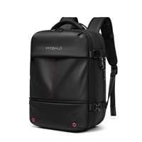 MYBALO Vacuo FLY kompresní cestovní batoh underseat pro RYANAIR - černý