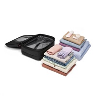 MYBALO Vacuo FLY kompresní cestovní batoh underseat pro RYANAIR - černý