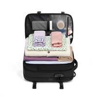 MYBALO Vacuo FLY kompresní cestovní batoh underseat pro RYANAIR - růžový