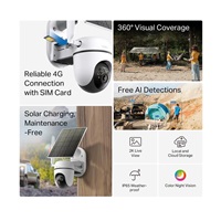 BAZAR - TP-Link Tapo C615G KIT venkovní 4G LTE kamera, solární panel (3MP, 2K5) - po opravě (Komplet)
